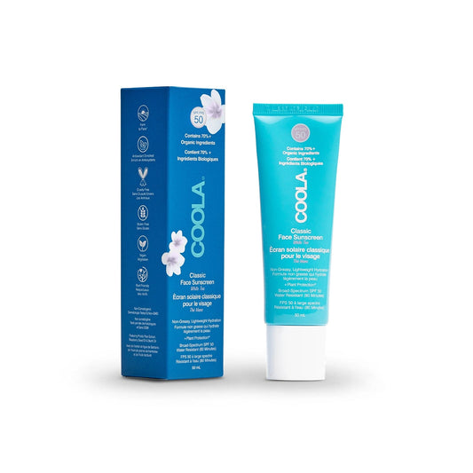 NyHud.no Sol COOLA Classic Face SPF50 White Tea (50ml)
