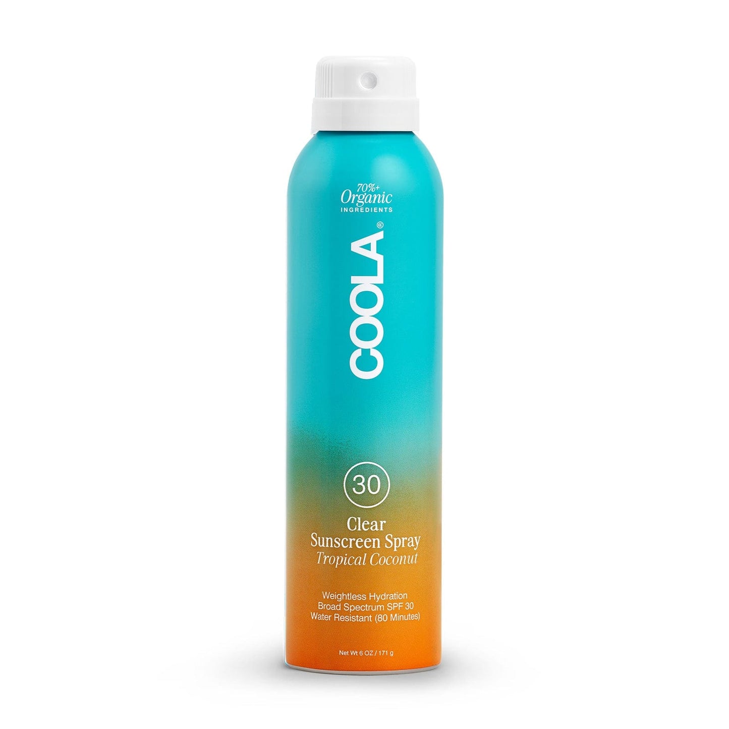NyHud.no Sol Tropical Coconut SPF30 COOLA Classic sunscreen spray (177ml)