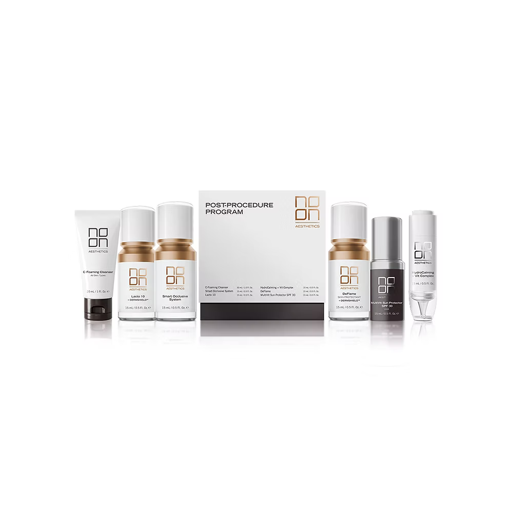 NOON Aesthetics NOON Aesthetics Pre + Post-Procedure program