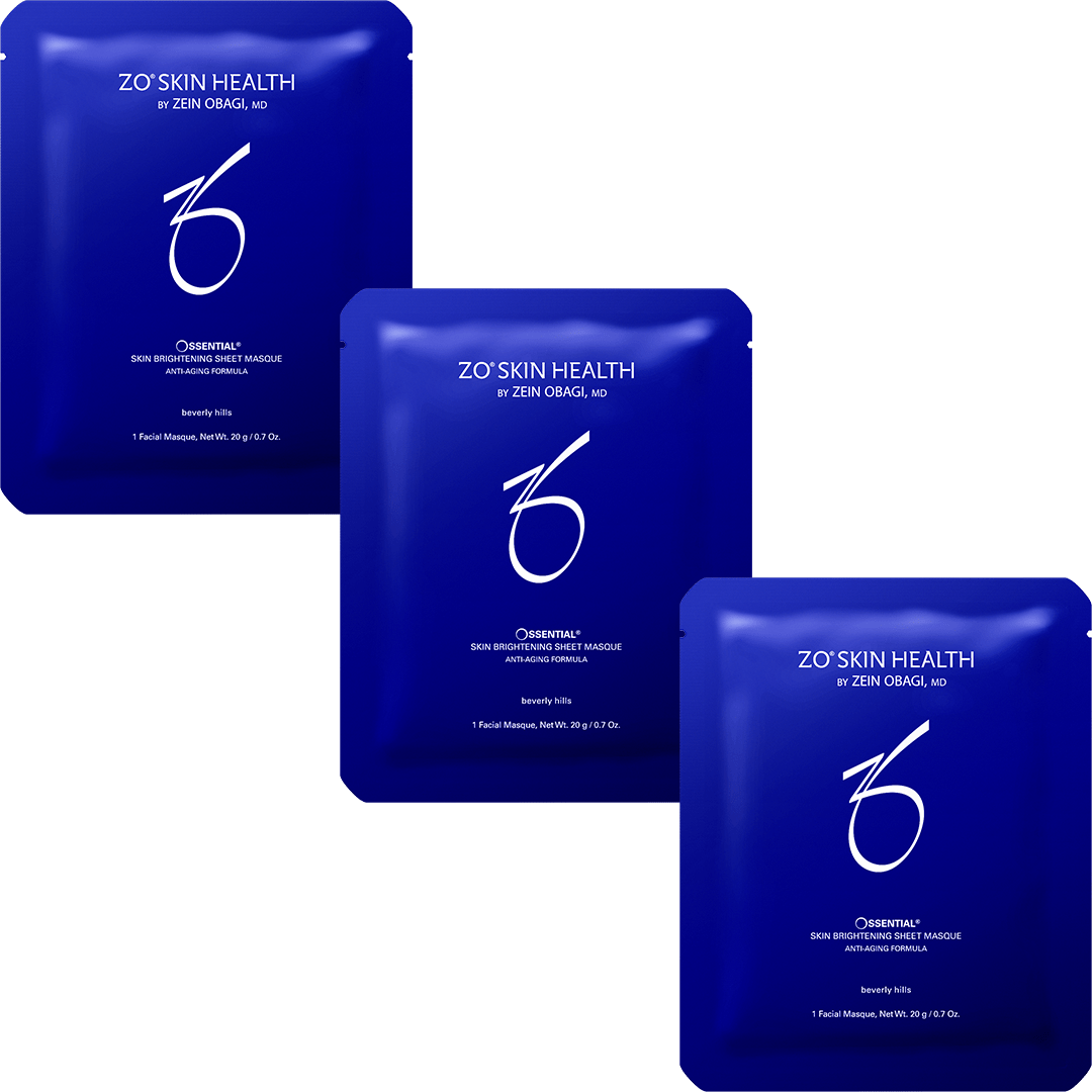 ZO Skin Health Maske 3 PK BRIGHTENING SHEET MASQUE